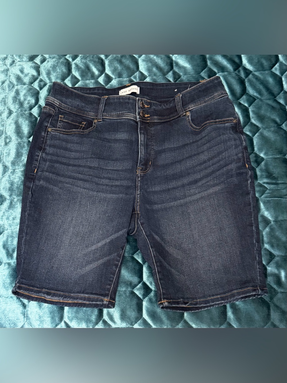 Lane Bryant Bermuda shorts with a Flex Magic Waistband.
